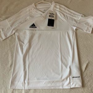 NWT White Adidas Size S